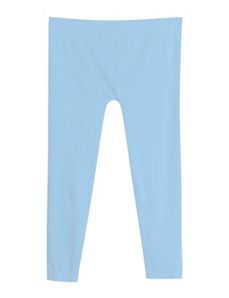 Blue Cotton Capri by Icon Apparel