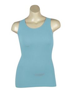 Turquoise Ribbed Tank by Icon Apparel