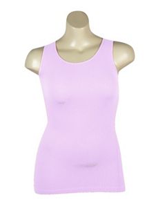 Lavender Ribbed Tank by Icon Apparel
