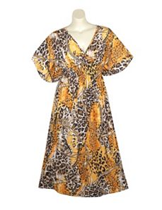 Orange Oregon Maxi Dress by Meetu Magic