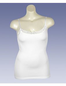 White Seamless Sexy Cami by Just One