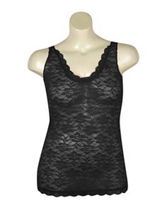 Black Love Lace Tank by Just One
