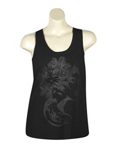 Black Face Time Tank by Just One