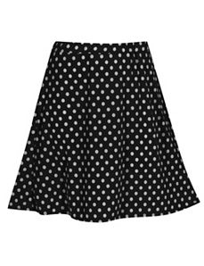 Black Do The Dot Skirt by Forever Young