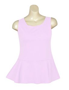 Lavender Peplum Top by Forever Young