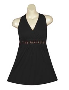 Black Cut It Out Top by Forever Young