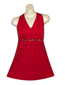 Red Cut It Out Top by Forever Young