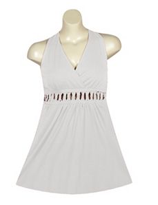 Grey Cut It Out Top by Forever Young