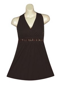 Brown Cut It Out Top by Forever Young