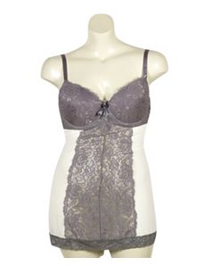 Grey Chemise Lace by Native Intimates