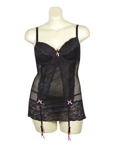 Black Lace Chemise by Native Intimates