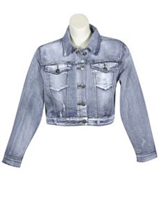 Distressed Denim Jacket by Elite Jeans