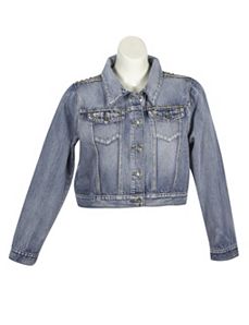 Studded Denim Jacket by Elite Jeans