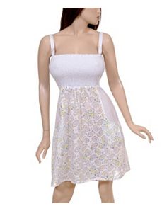 Bright White Dress by alight