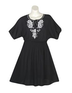 Midnight Rayon Dress by Mlle Gabrielle