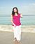 Ruffled band bottom tank by Lane Bryant