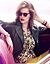 Twist front animal print shell by Lane Bryant