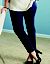 Dark rinse jegging by Lane Bryant