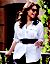 Zipper accent shirt by Lane Bryant
