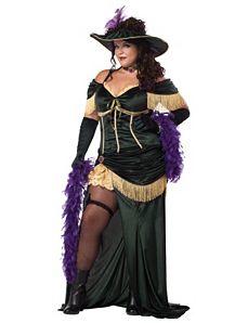 The Saloon Madame Adult Plus Costume by California Costume