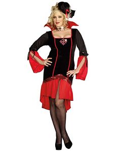 Vamps Like Us Adult Plus Adult Costume by Dreamgirl