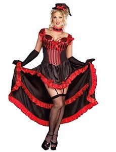 Can-Can in Paris Adult Plus Costume by Dreamgirl