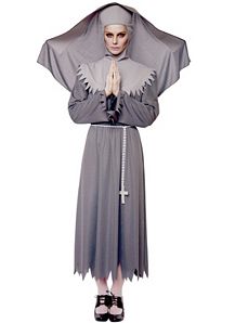 Sister Spirit Nun Adult Plus Costume by Paper Magic.
