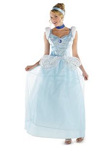 Cinderella Deluxe Adult Plus Costume by Disguise