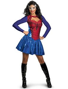Spider - Girl Plus Adult Costume by Disguise