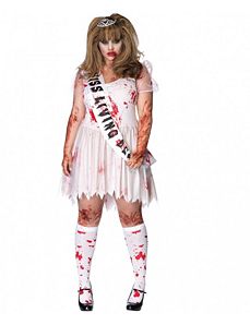 Putrid Prom Queen Adult Plus Costume by Leg Avenue