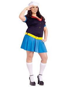 Ms. Popeye Adult Plus Costume by Fun World