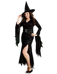 Gothic Witch Adult Plus Costume by Fun World