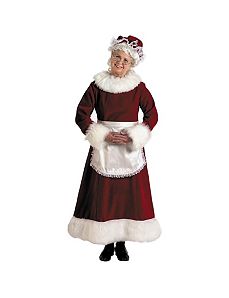 Mrs. Claus Dress Adult Plus Costume by Halco