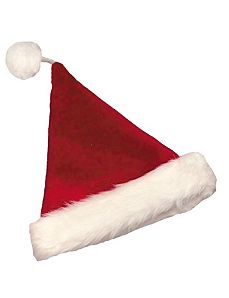 Velvet Santa Hat Burgundy by Halco