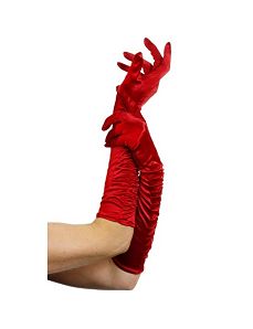 Temptress Long Red Gloves by Smiffy's USA
