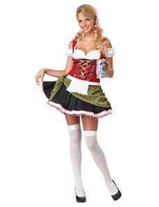 Bavarian Bar Maid Adult Plus Costume by California Costumes