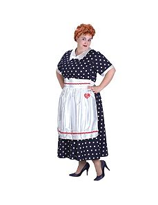 I Love Lucy Classic Plus Adult Costume by Fun World