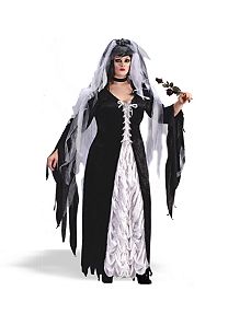 Coffin Bride Plus  Adult Costume by Fun World