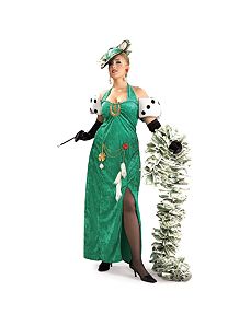 Lady Luck Plus  Adult by Rubie's Costume Co