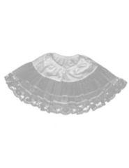 Lace Petticoat (White) Plus by Charades Costumes