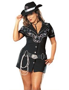 Rhinestone Cowgirl Sexy Plus Adult by Dreamgirl
