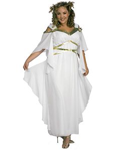 Roman Goddess Adult Plus Costume by Rubie's Costume Co