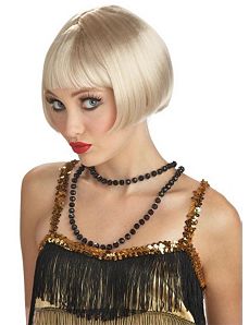 Flirty Flapper Wig - Blonde by California Costume Collection