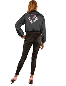 Pink Dolls Jacket (Black) Adult Plus Costume by Charades Costumes