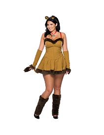 Cowardly Lion Adult Plus Costume by Rubie's Costume Co