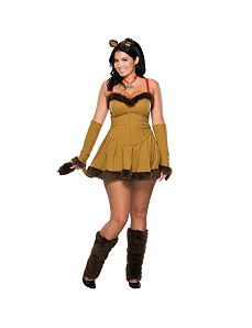 Cowardly Lion Adult Plus Costume by Rubie's Costume Co
