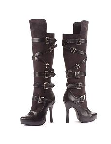 Bandit (Black) Adult Boots by ELLIE SHOES