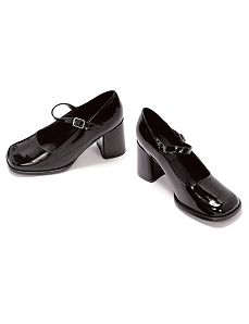 Eden (Black) Adult Shoes by ELLIE SHOES
