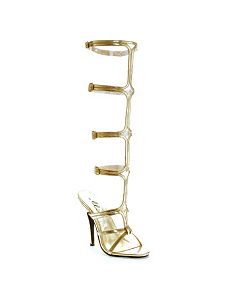 Sexy Gold Adult Shoes by ELLIE SHOES
