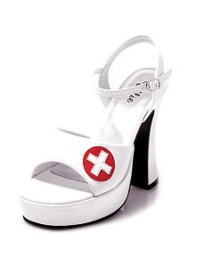 Betty (White) Adult Shoes by ELLIE SHOES